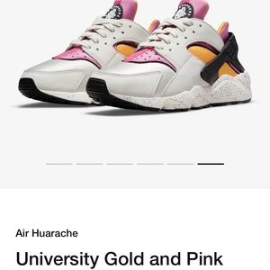 Air Hurricane University Gold and Pink